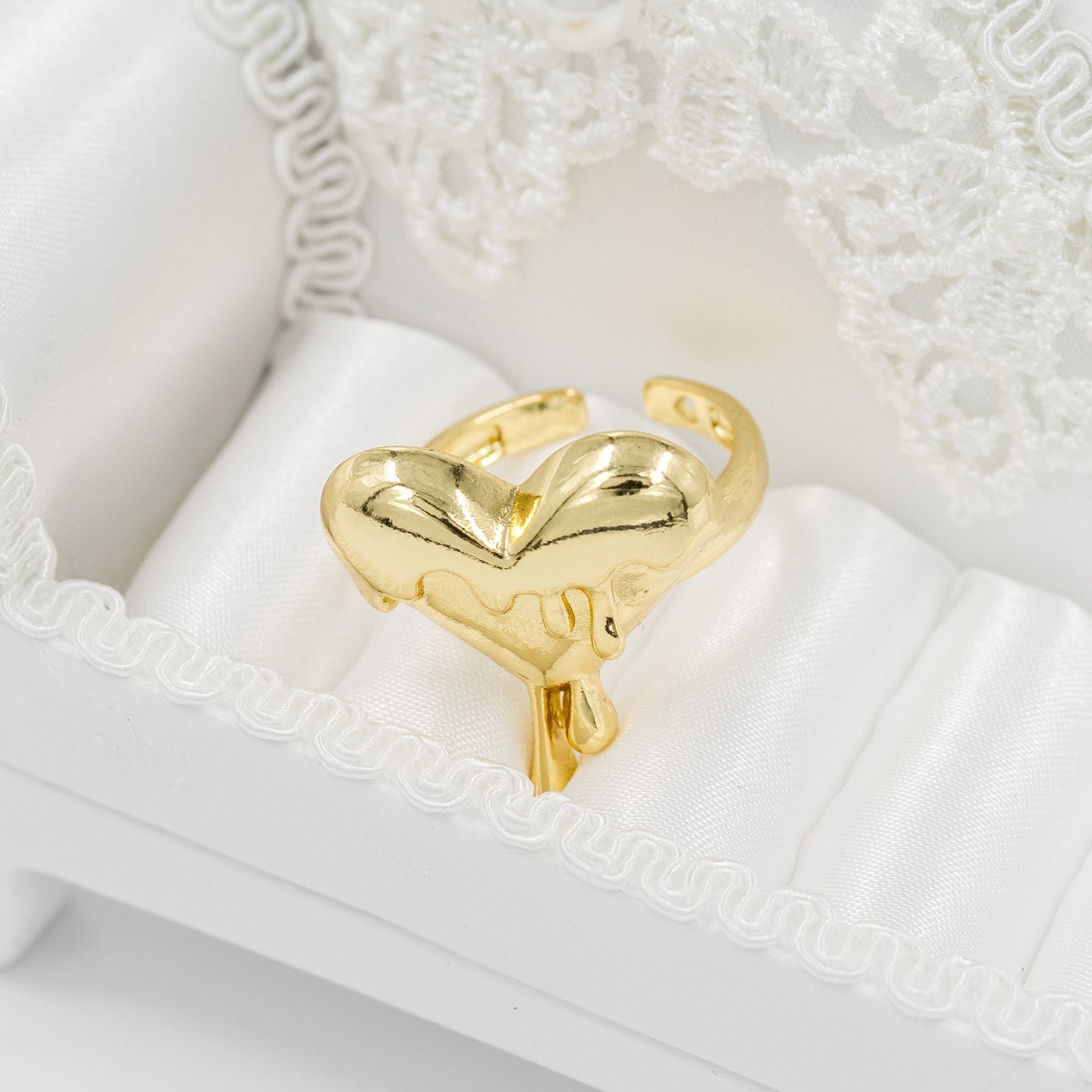 Anillo maxi corazon Amulí