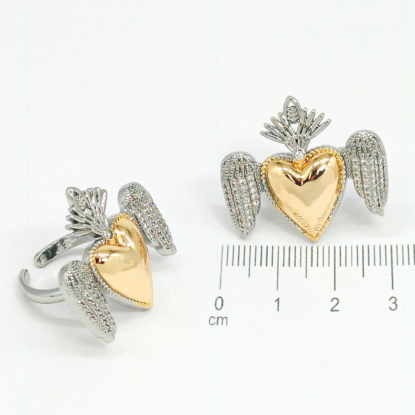 Anillo maxi dos oros