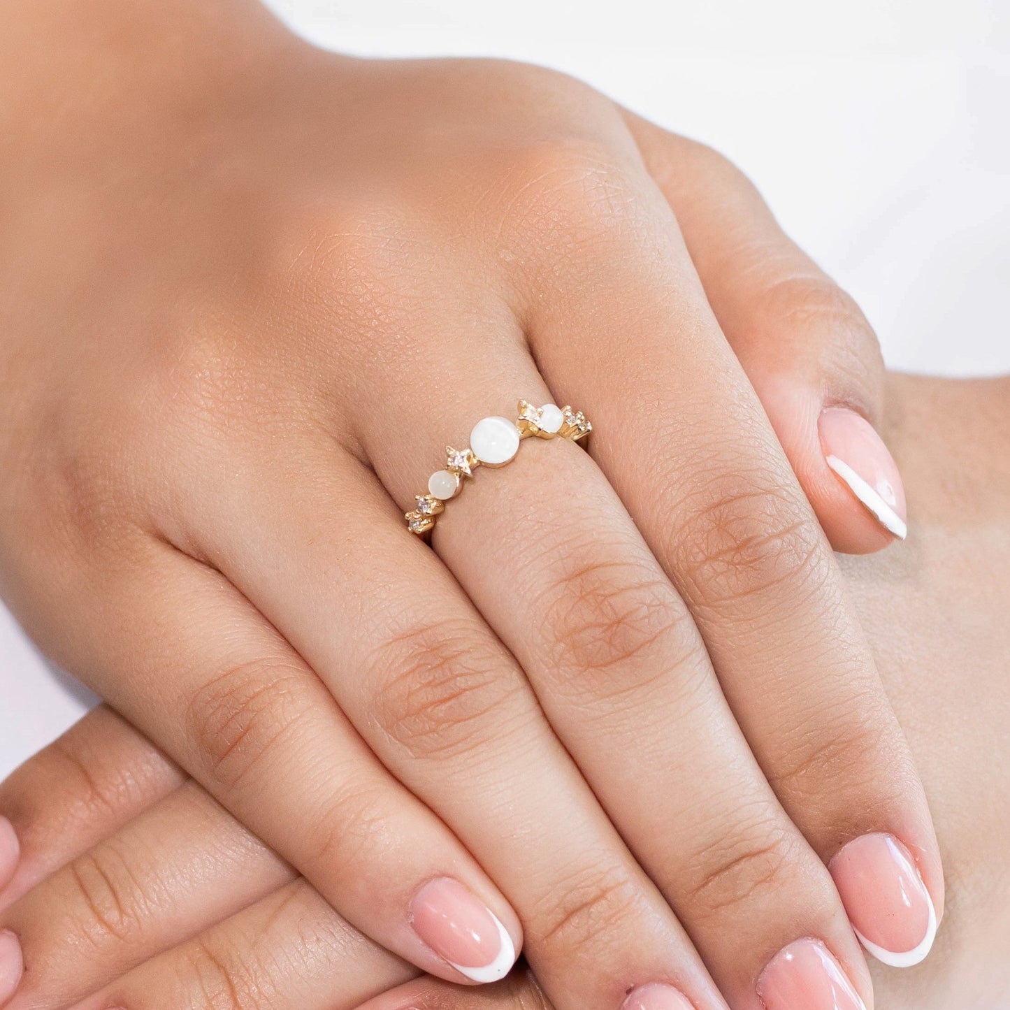 Anillo gemas Amulí