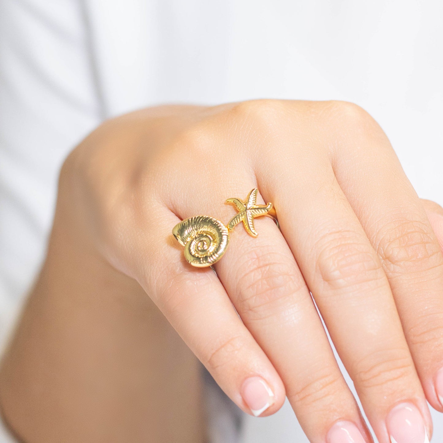 Anillo caracol Amulí