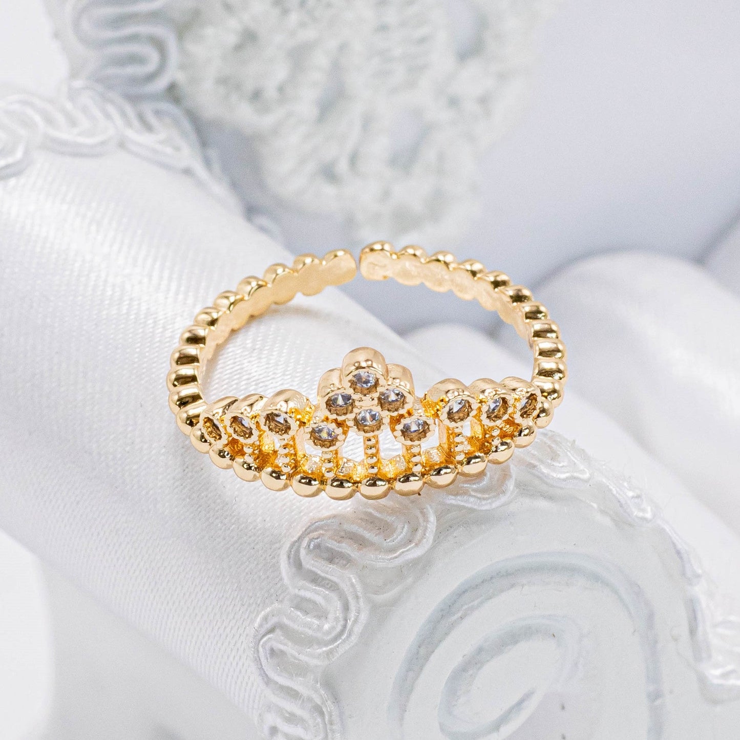 Anillo corona van cleef