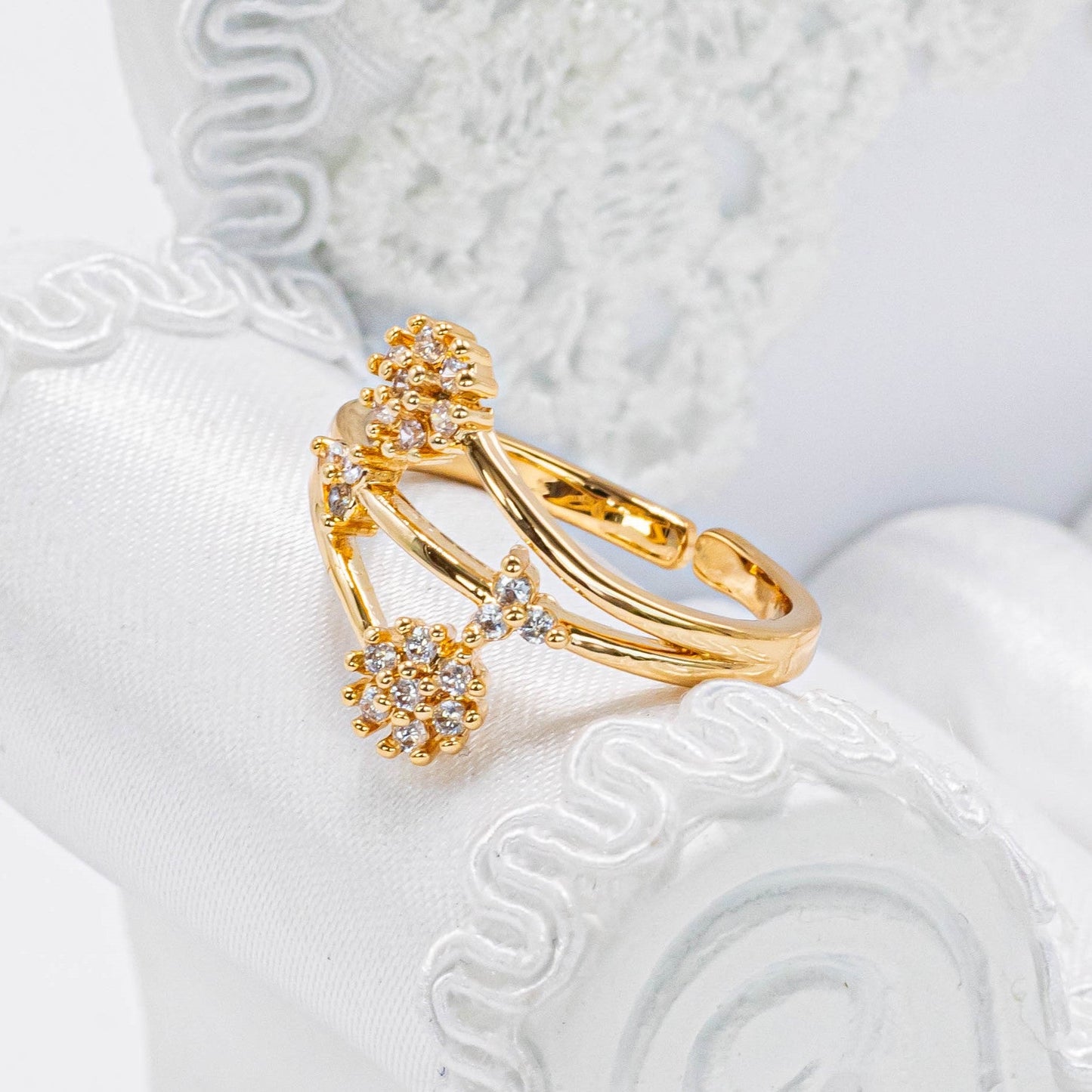 Anillo flores
