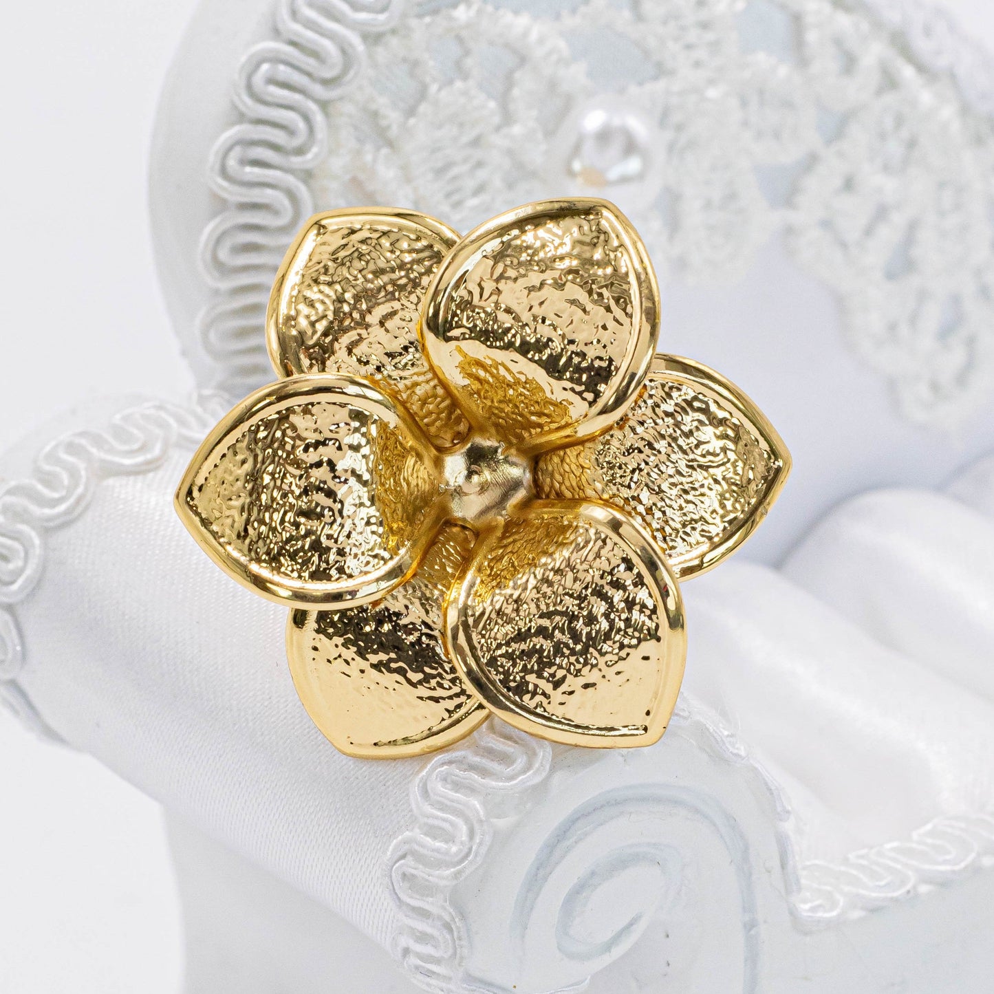 Anillo maxi flor