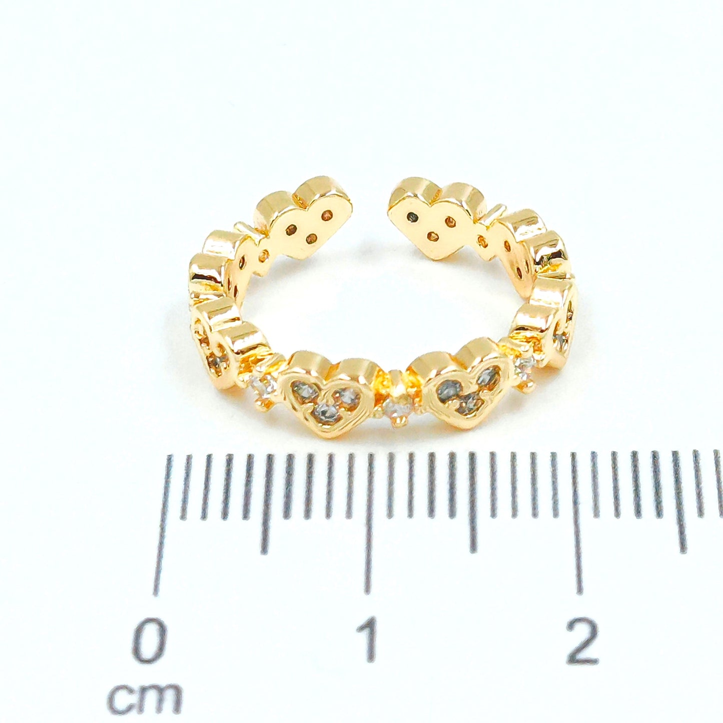 Anillo corazones