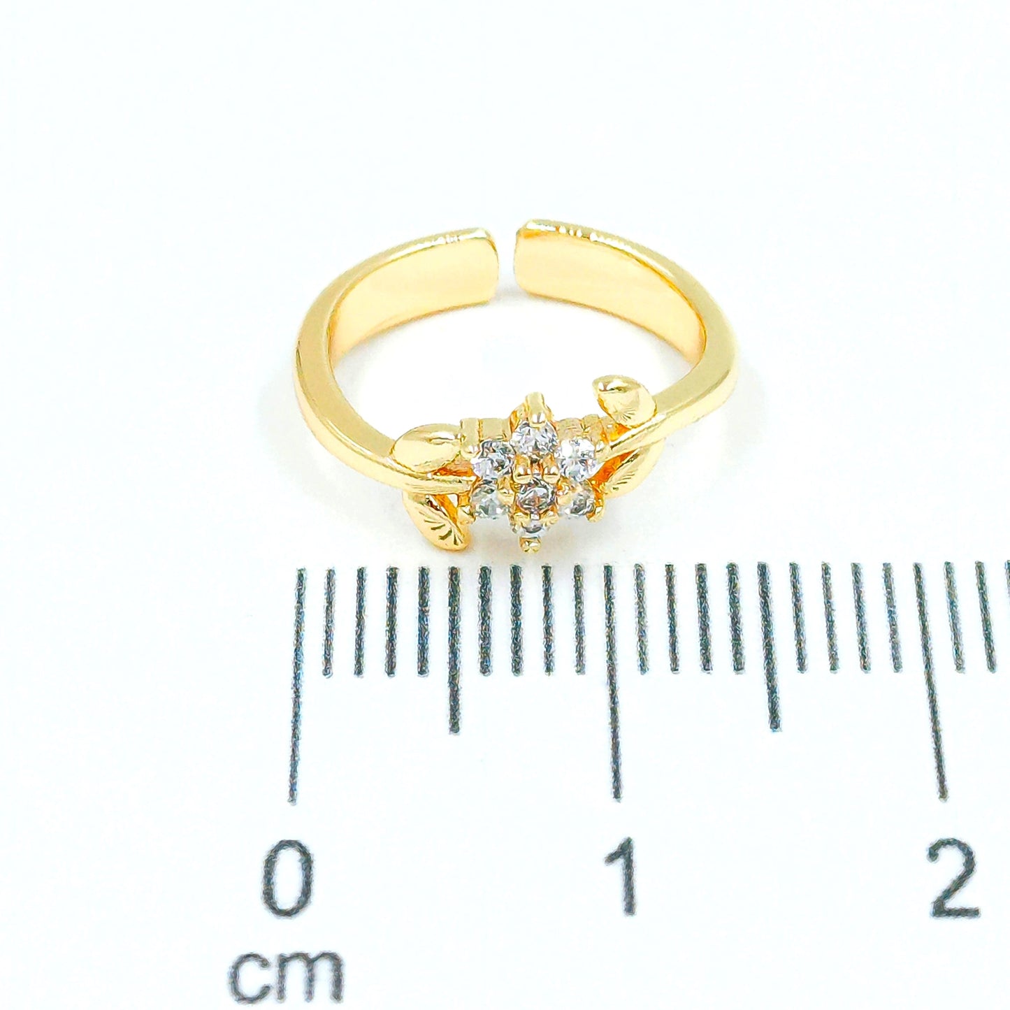 Anillo nudero flor