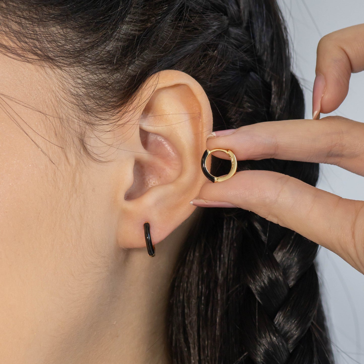 Candonga pequeña media esmaltada