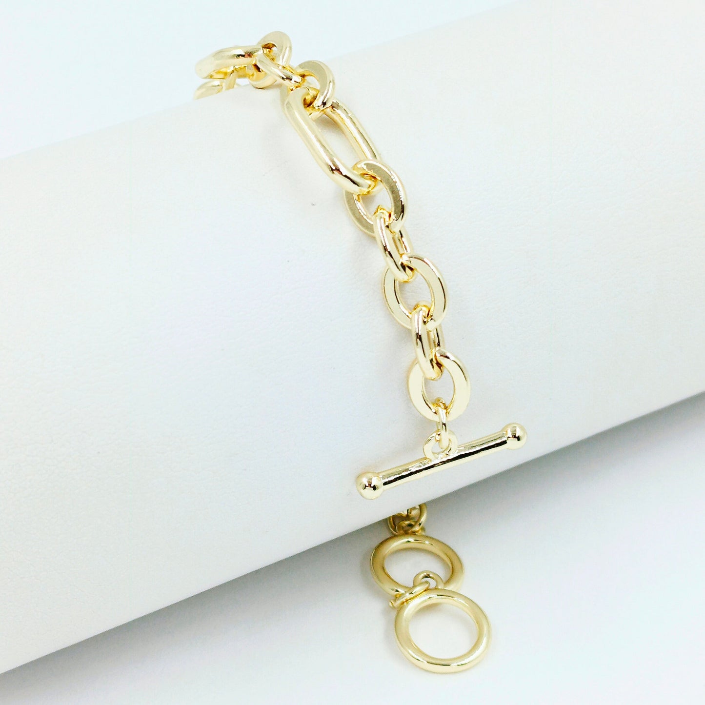 Pulsera broche eslabón