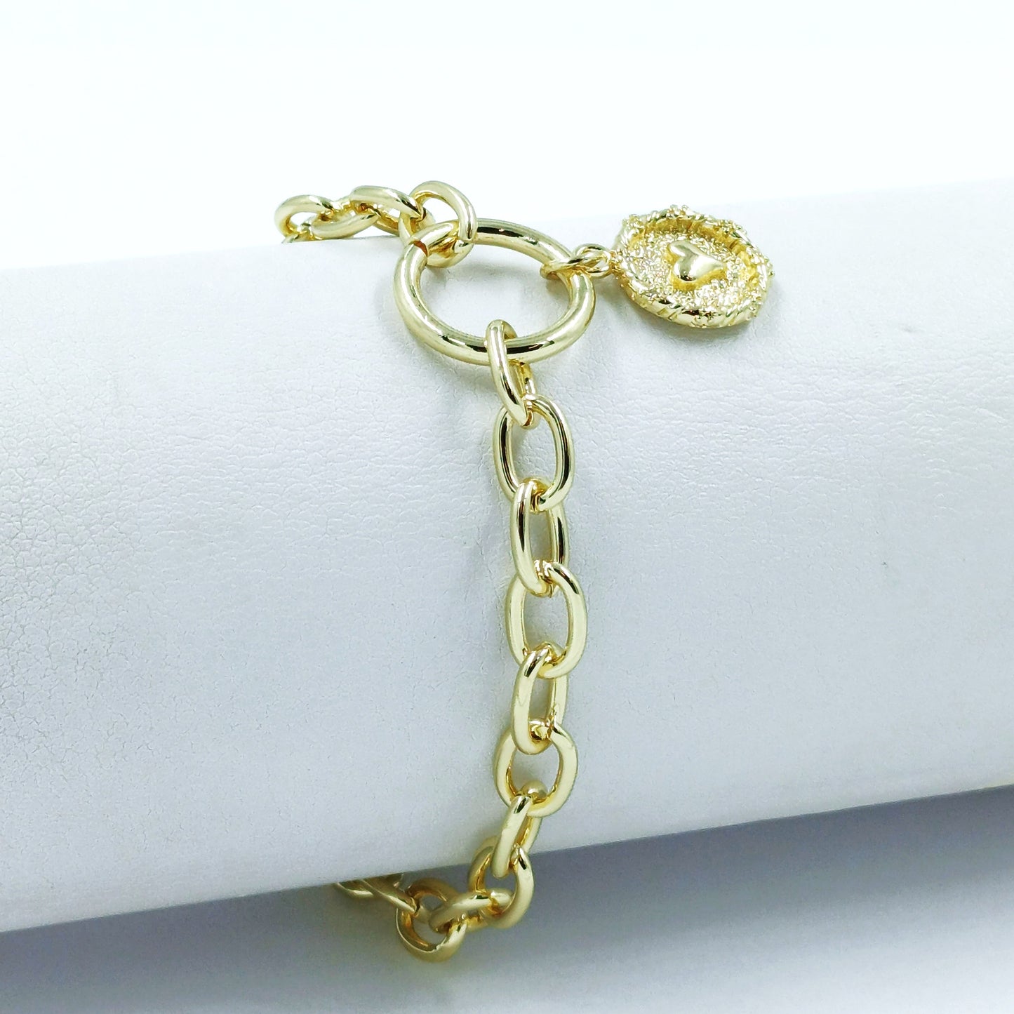 Pulsera dije corazón