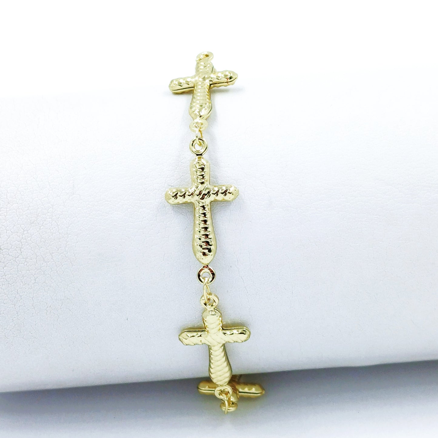 Pulsera cruces