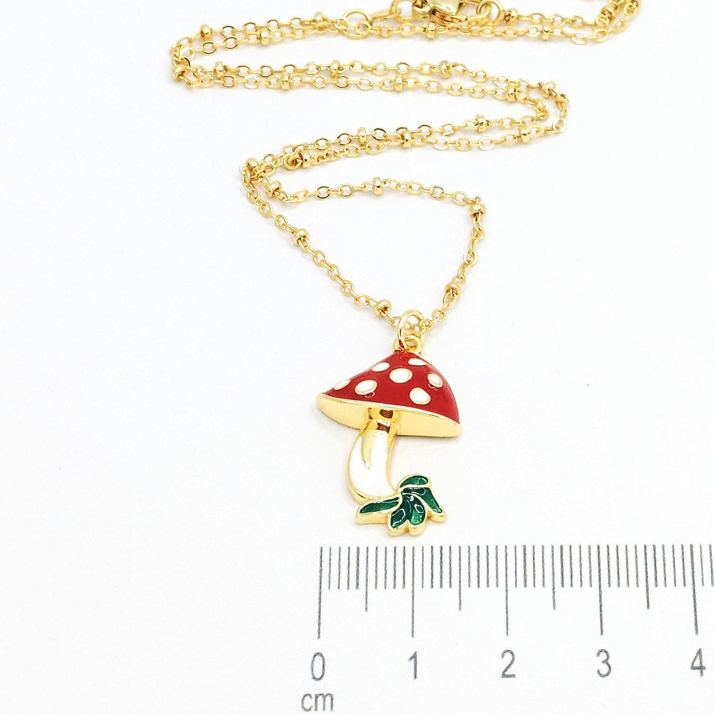 Collar rodio hongo