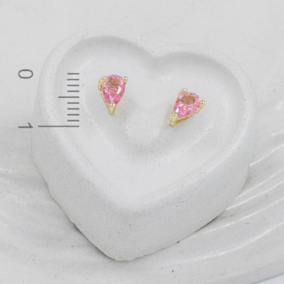 Topo zircón Pink (5mm)Amulí