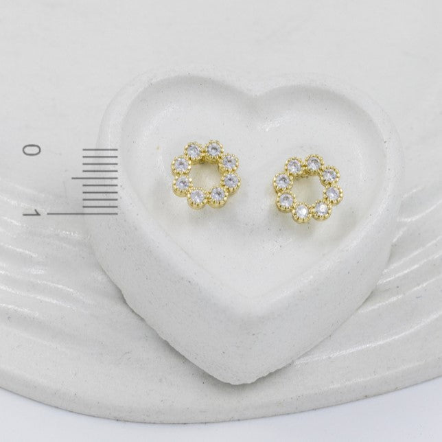 Topo aro microzircones (7mm)Amulí