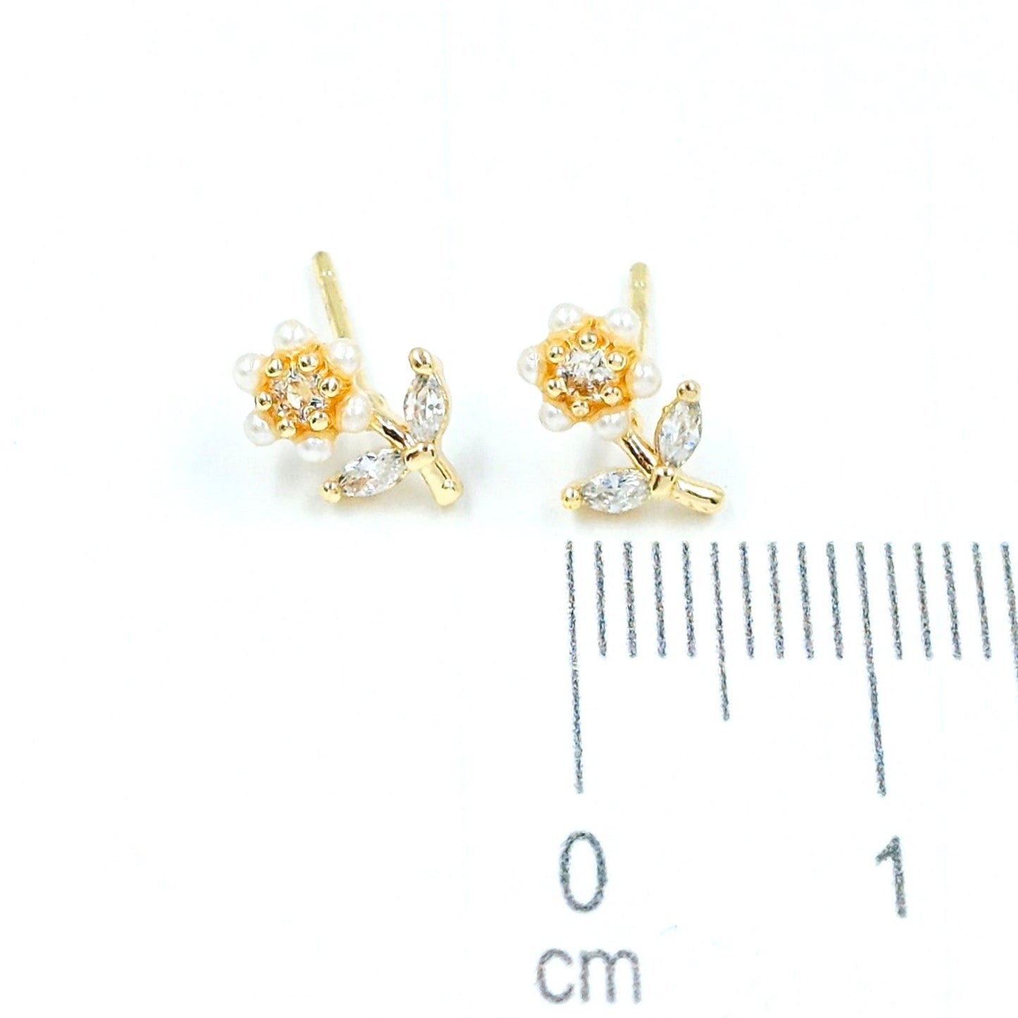 Topo girasol perlas