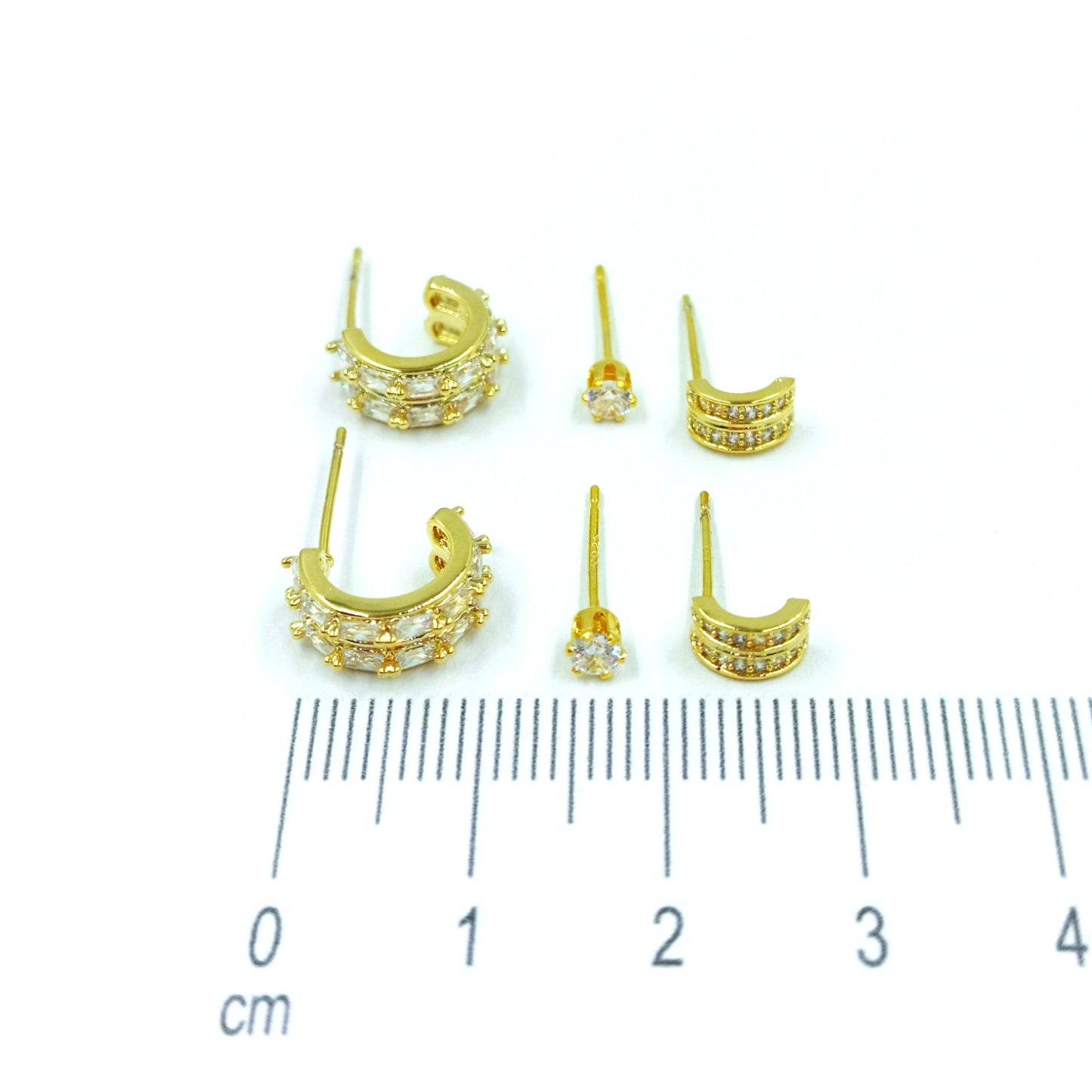 Topo trío media candonga zircon