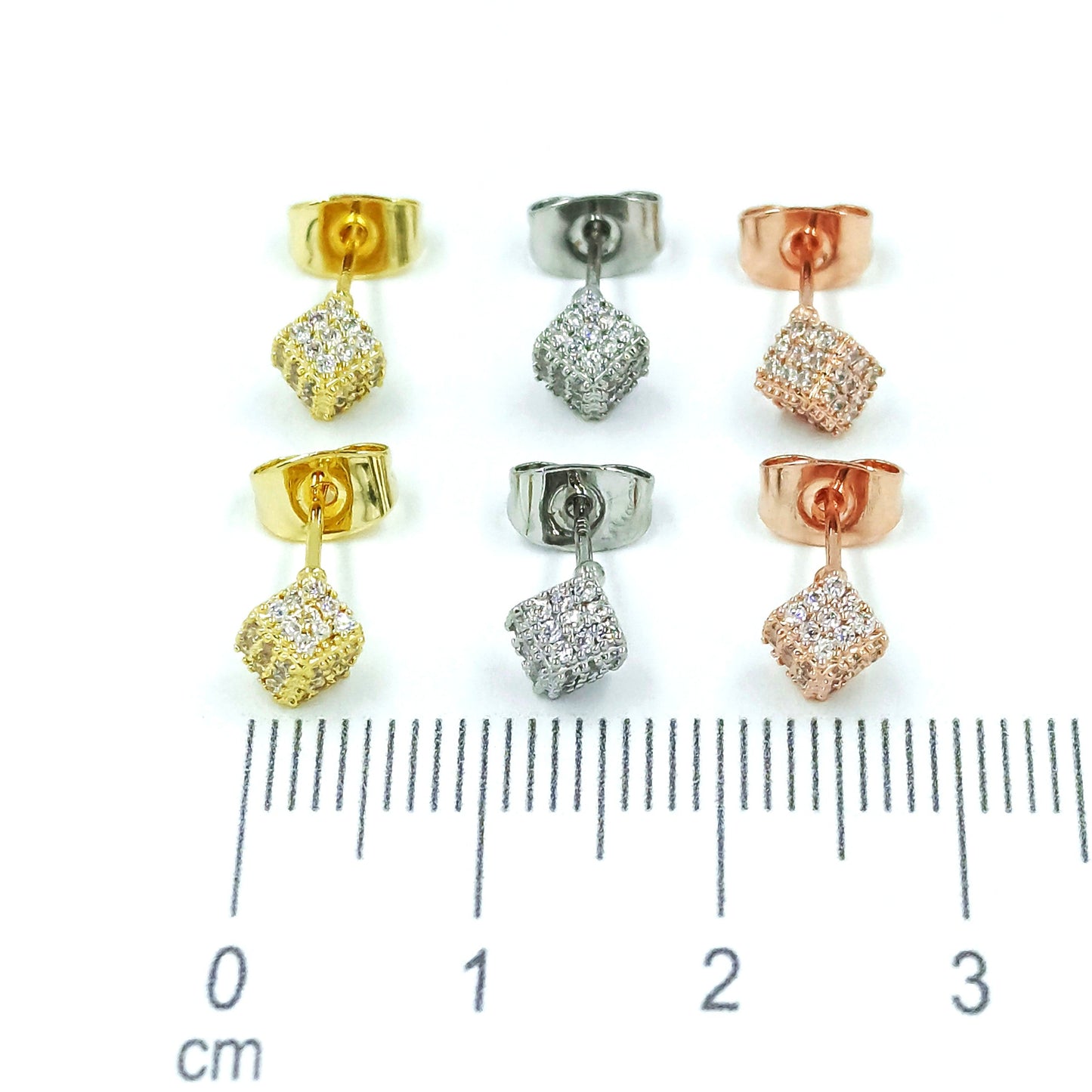 Topo trío 3 oros cubos