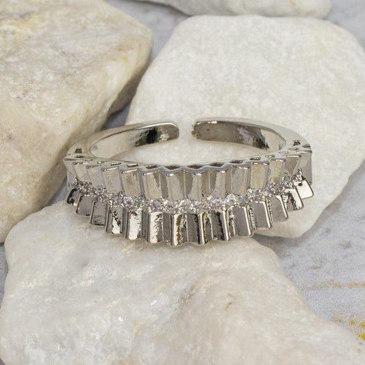 Anillo tallado P