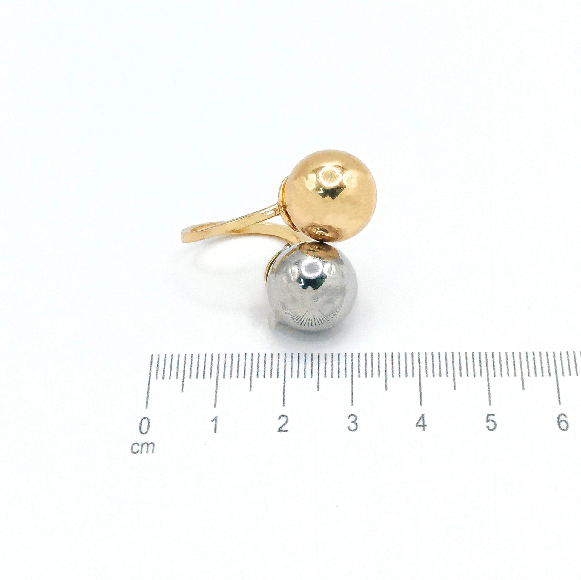 Anillo dos balín dos oros  Amulí