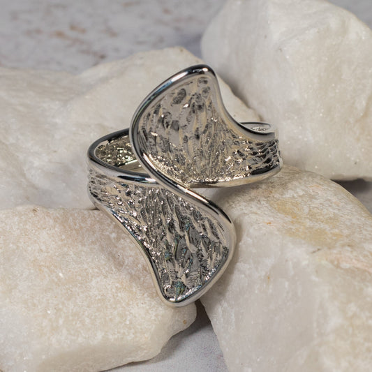 Anillo maxi tallada P