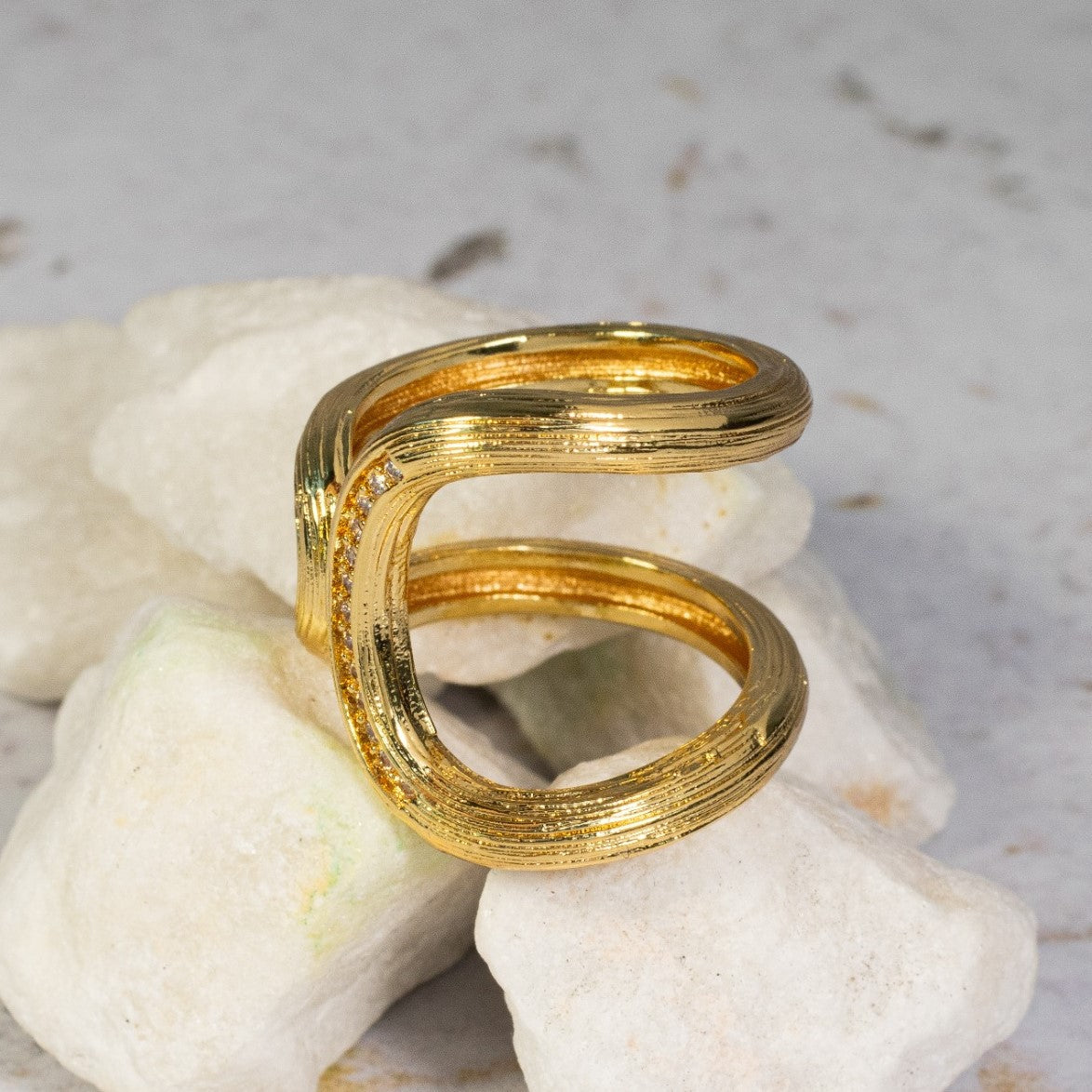 Anillo maxi liso