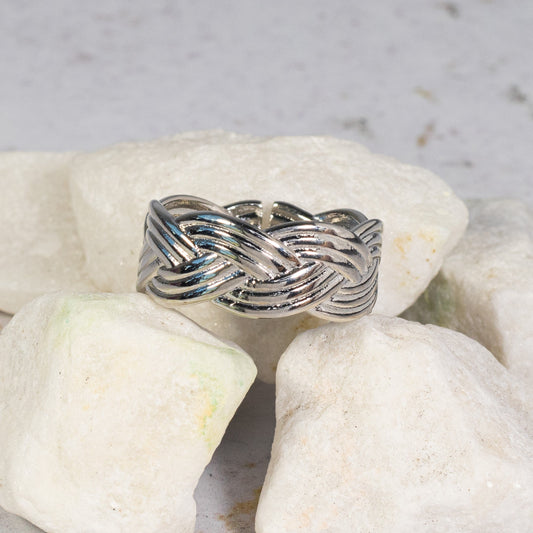 Anillo liso tallado P