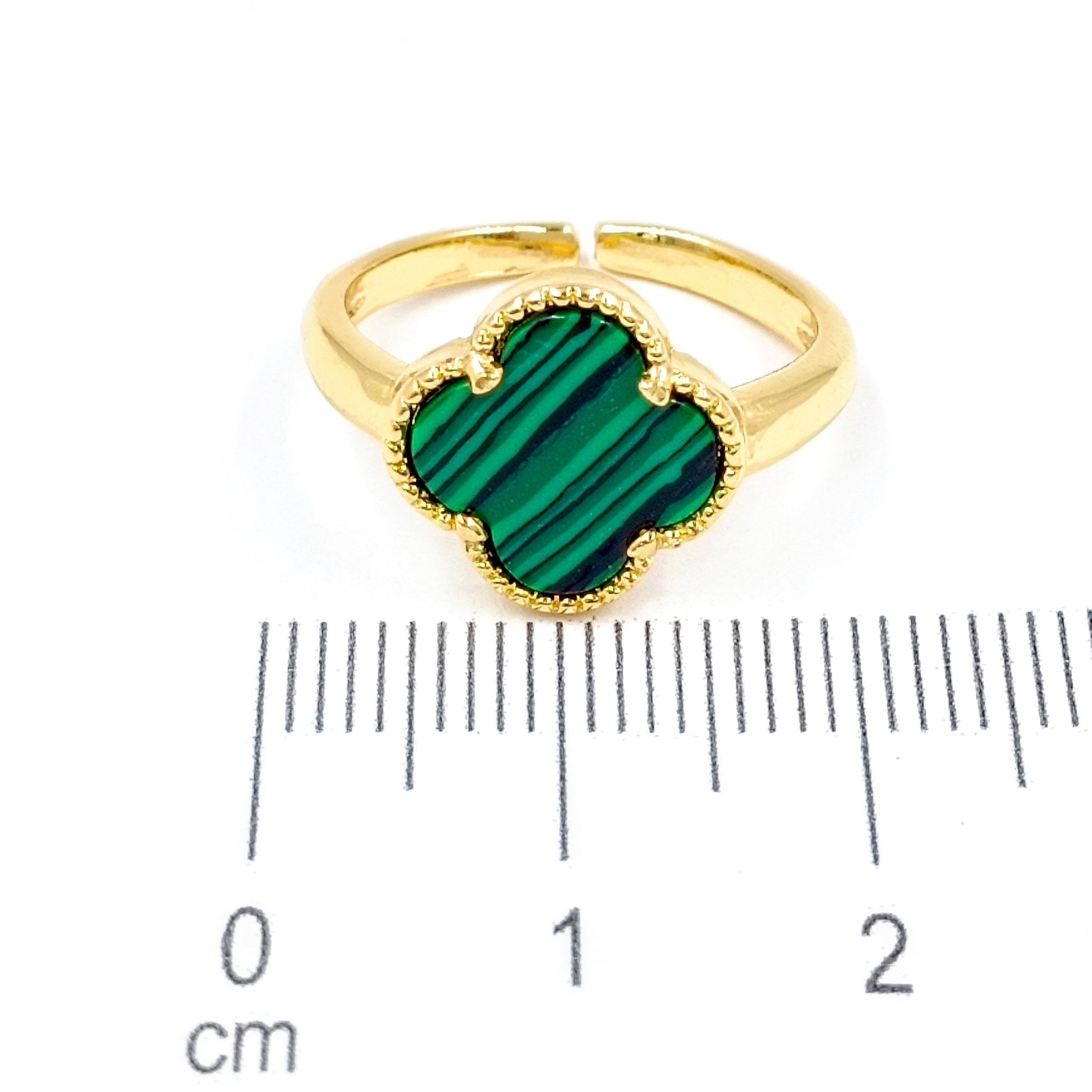 Anillo van cleef verde Amulí