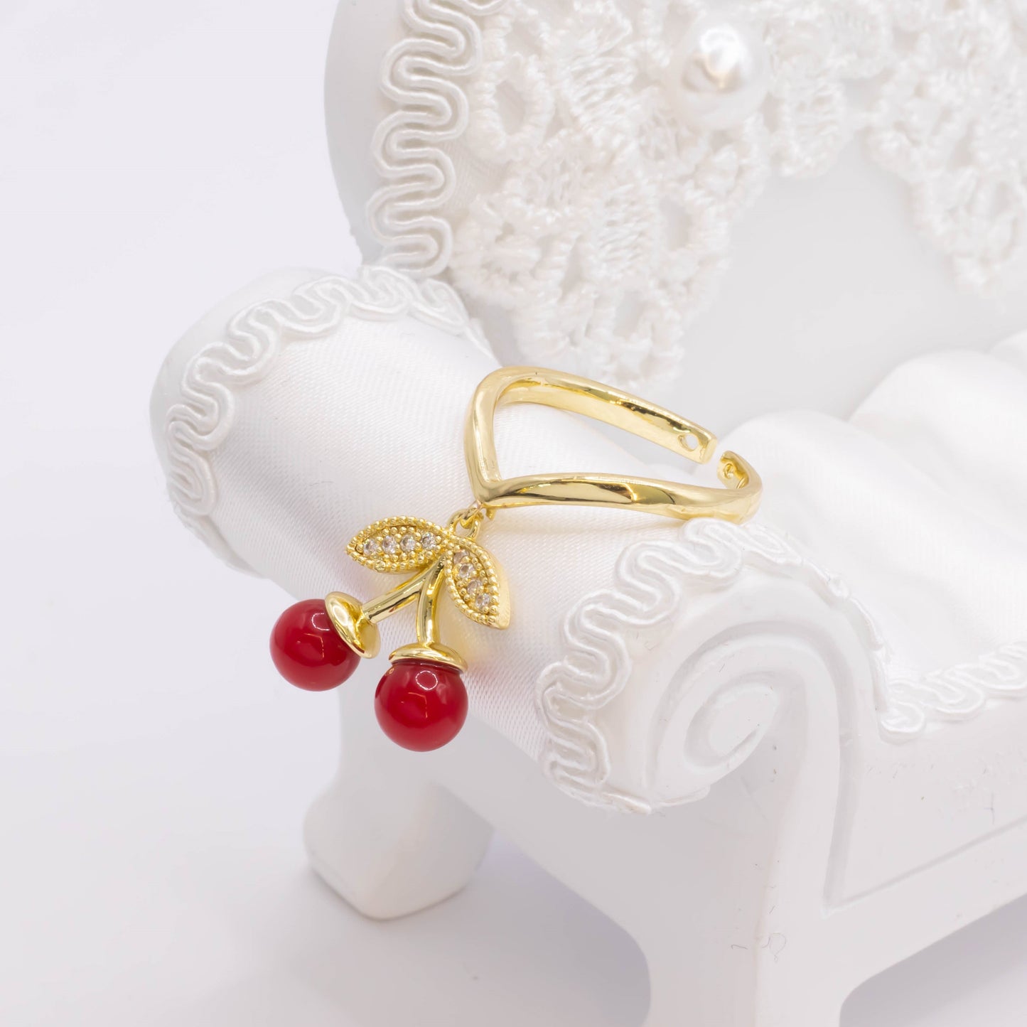 Anillo maxi cereza