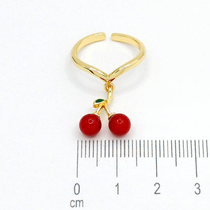 Anillo Dije cereza