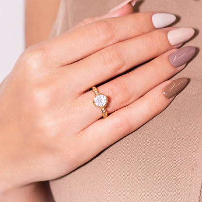 Anillo maxi diamante  Amulí