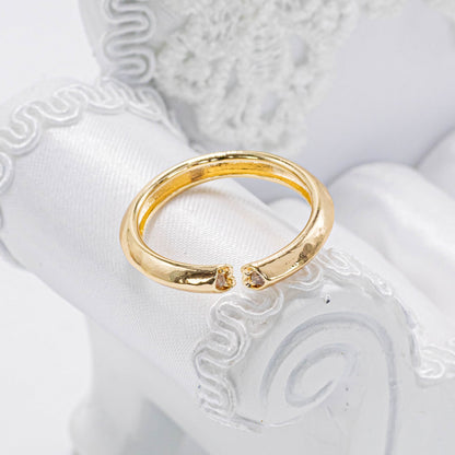 Anillo argolla lisa