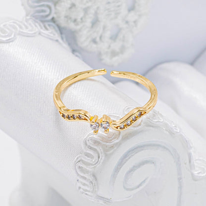 Anillo dos zircones