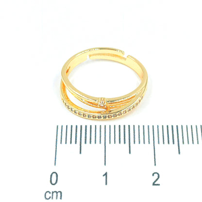 Anillo doble argolla