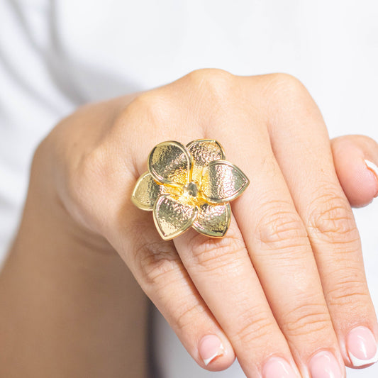Anillo maxi flor  Amulí