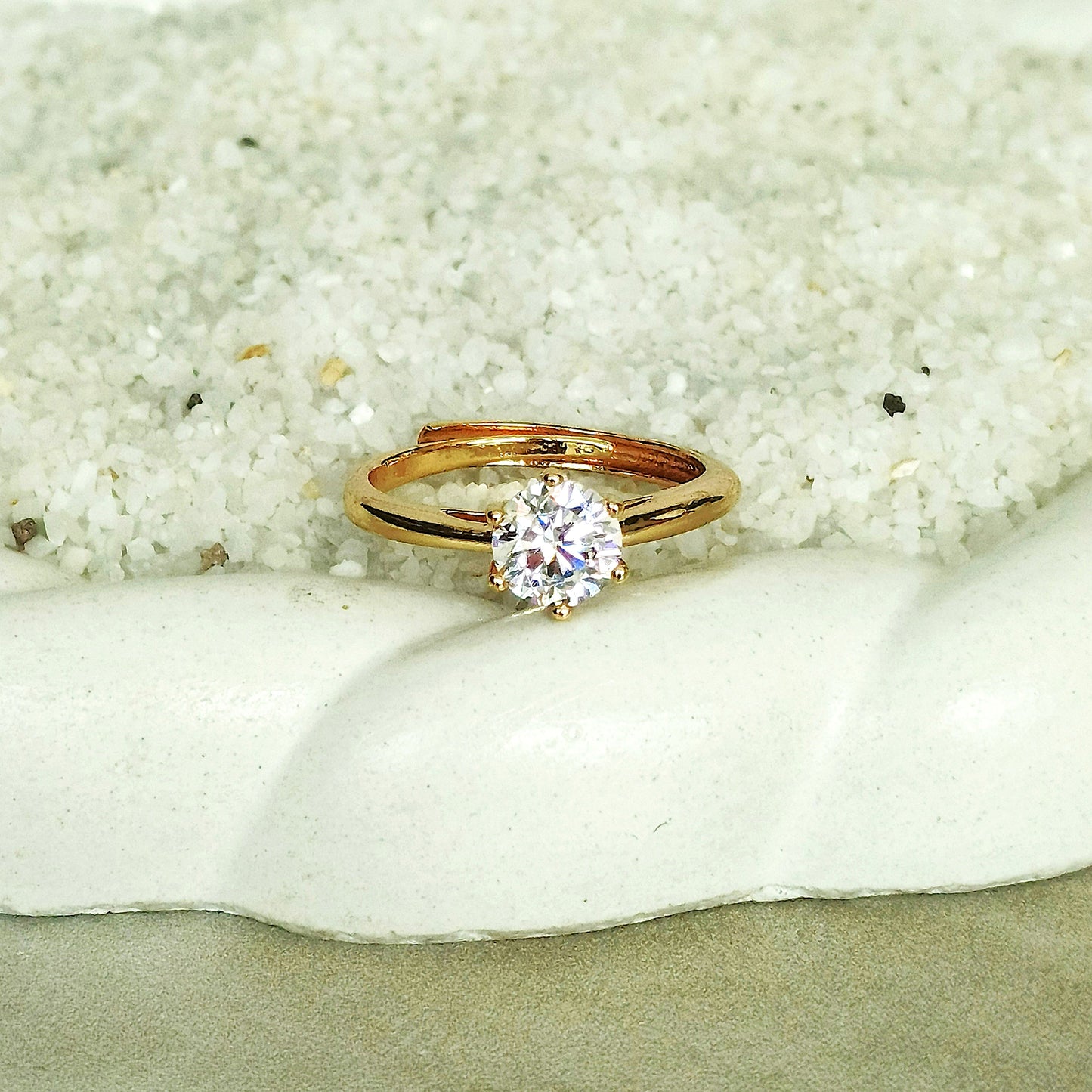 Anillo argolla compromiso