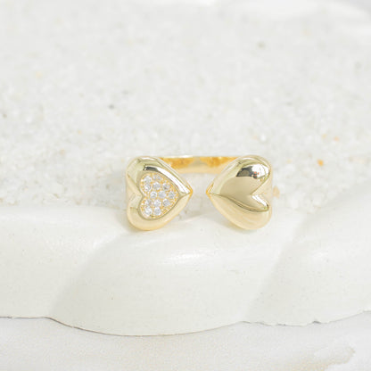 Anillo corazones
