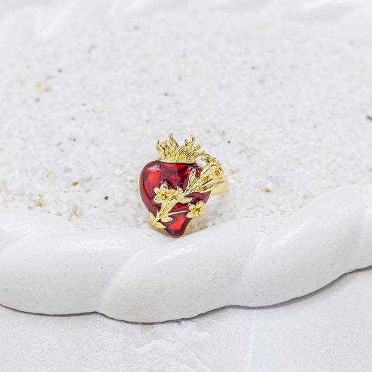 Anillo corazón
