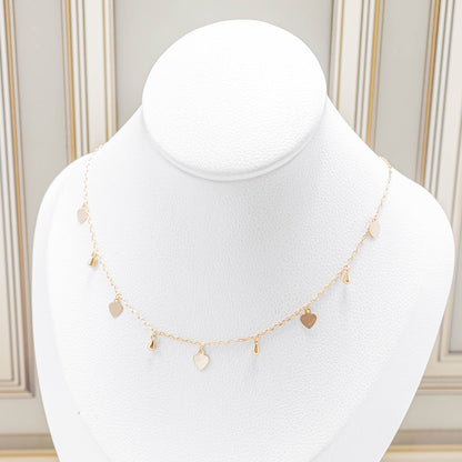 Cadena dijes corazón