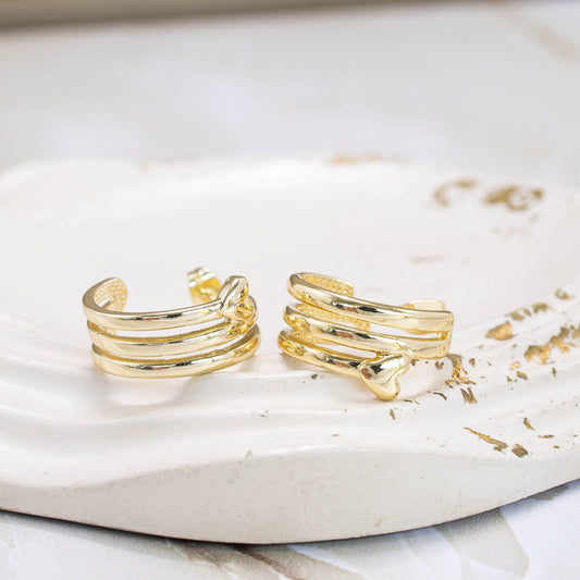 Candonga grande triple corazón