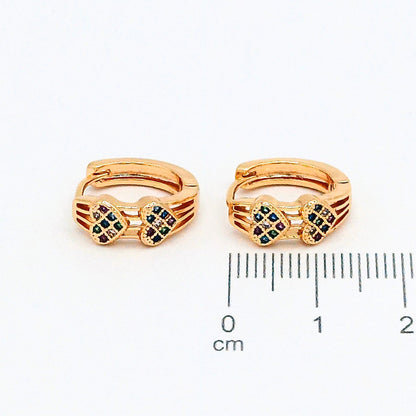 Candonga pqa corazon microzircones (1,4cm)