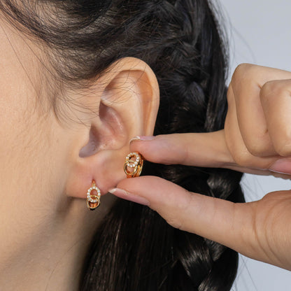 Candonga pequeña dos aros