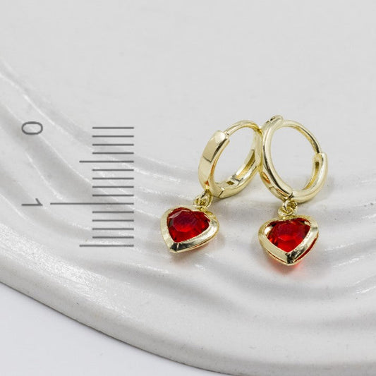 Candonga pequeña dije corazon (1,5cm)