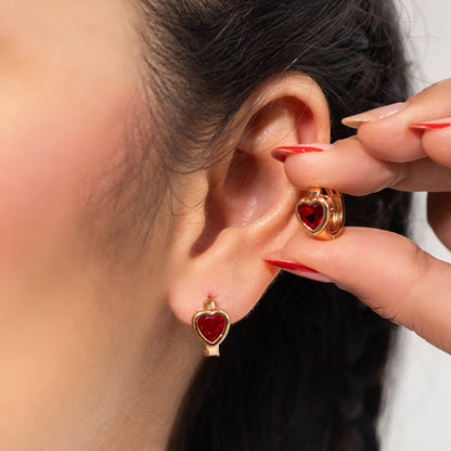 Cdga pequeña corazon rubí