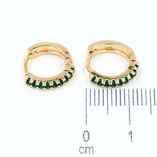 Cdga pequeña microzircones esmeralda