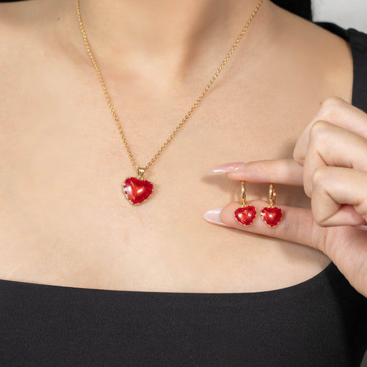 Duo set maxi corazon