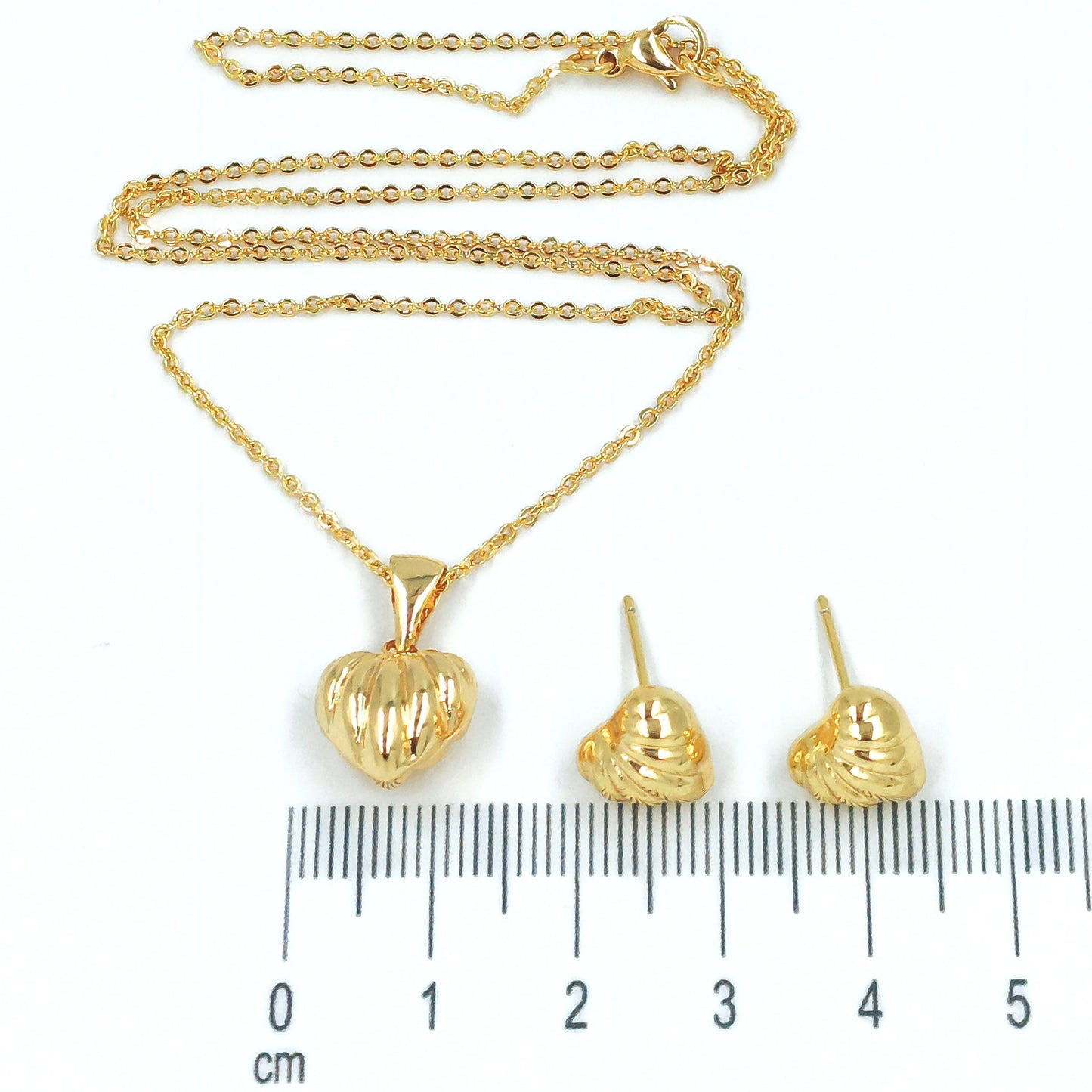 Duo corazon zircones