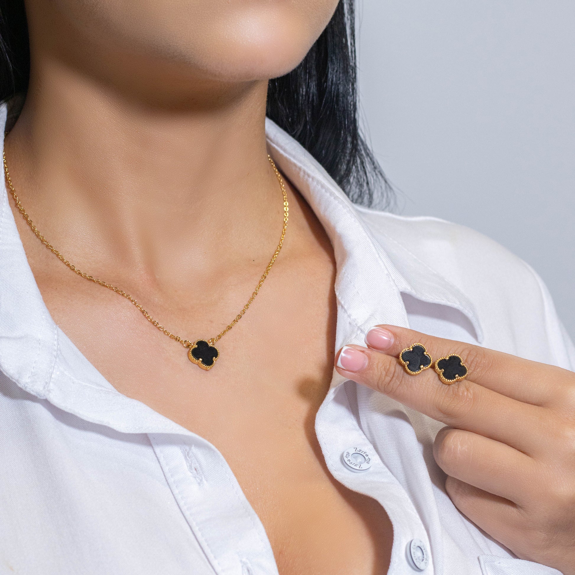 Duo van cleef negro 