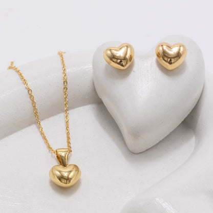 Duo corazon liso