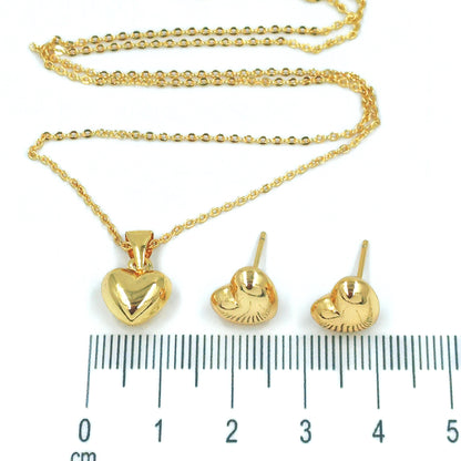 Duo corazon liso