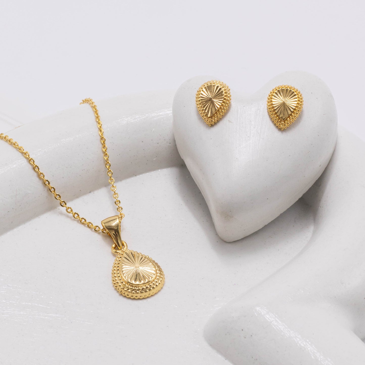 Duo Gota diamantada