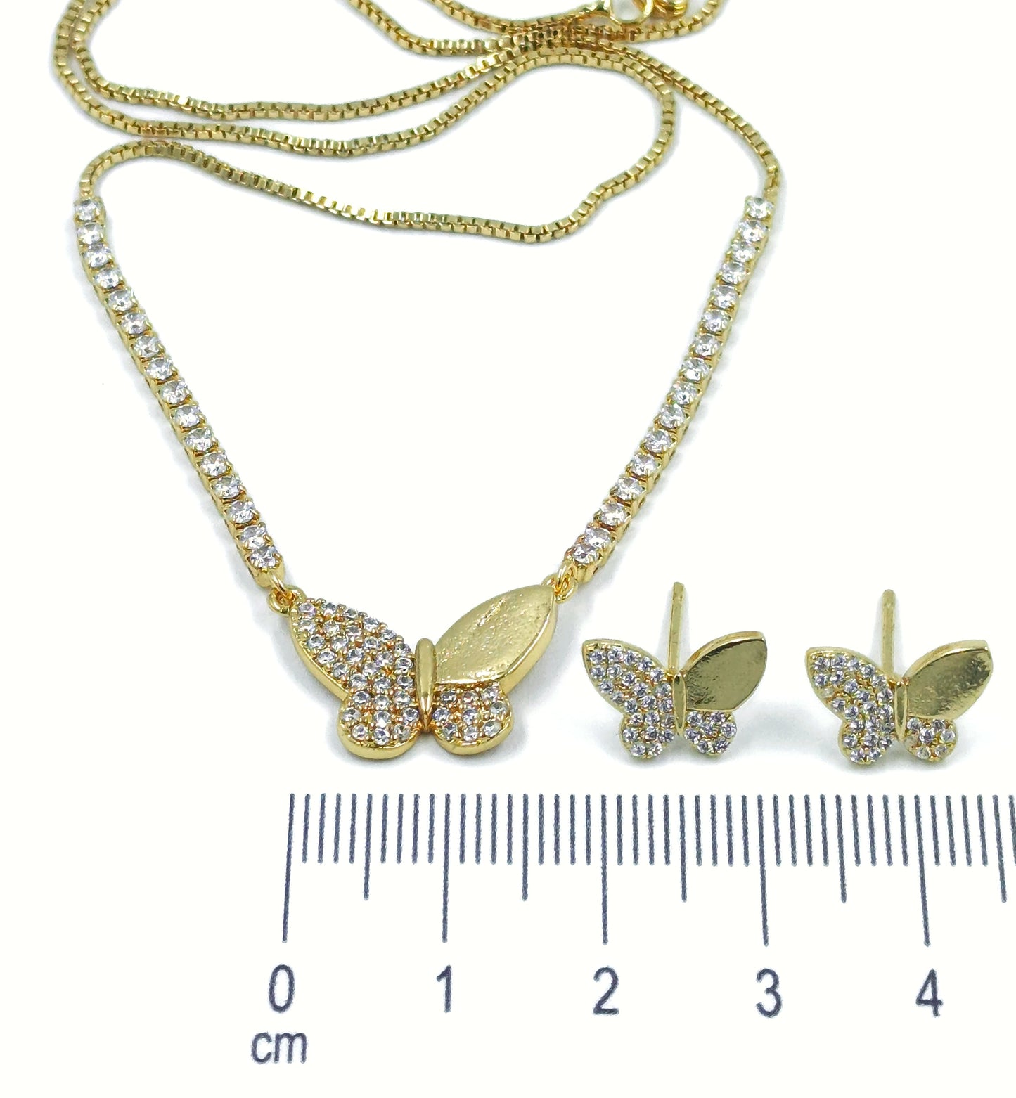 Dúo zircón mariposa