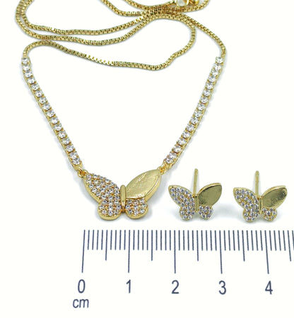 Dúo zircón mariposa